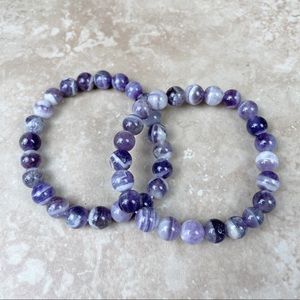 Dream Amethyst Beaded Bracelet